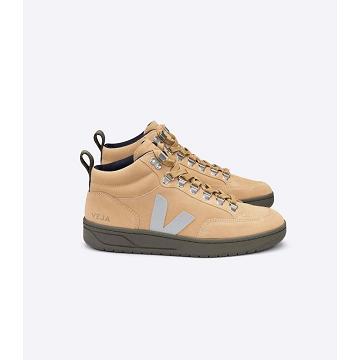 Altas Veja RORAIMA SUEDE Mujer Amarillo | España 363FDN
